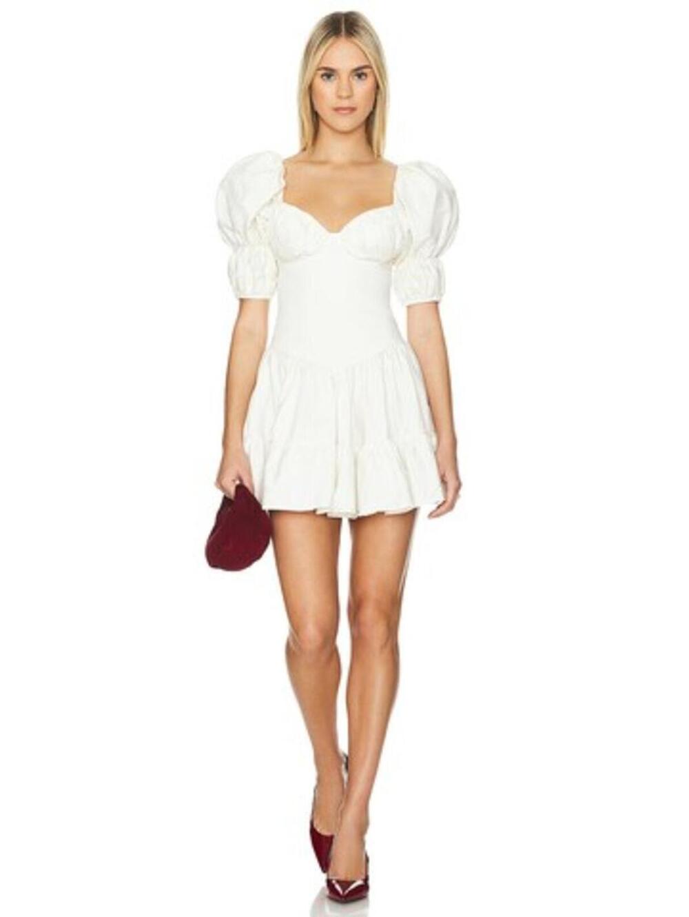 PEIXOTO Maeve Dress in White